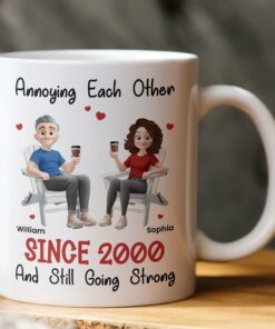 Couple Mug Annoying Each Other Since & Still Going Strong - Personalized Mug