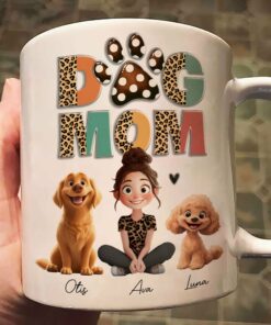 DOG MOM - Personalized Mug