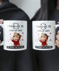 I F- Love You (Either Way Works) Love Couples - Personalized Mug
