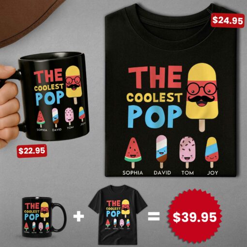The Coolest Pop - Custom Father's Day Gift Set