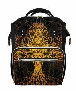 Yggdrasil Tree Of Life Print Diaper Bag