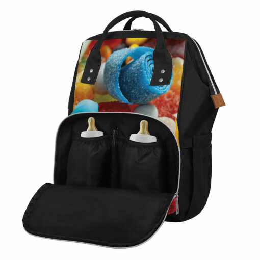 Yummy Gummy Print Diaper Bag