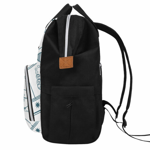 Zodiac Astrology Signs Print Diaper Bag