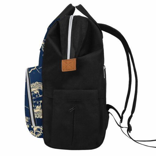 Zodiac Astrology Symbols Print Diaper Bag