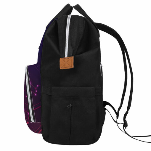 Zodiac Symbols Wheel Print Diaper Bag