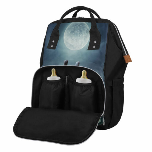 Zombie Hand Rising From Grave Print Diaper Bag